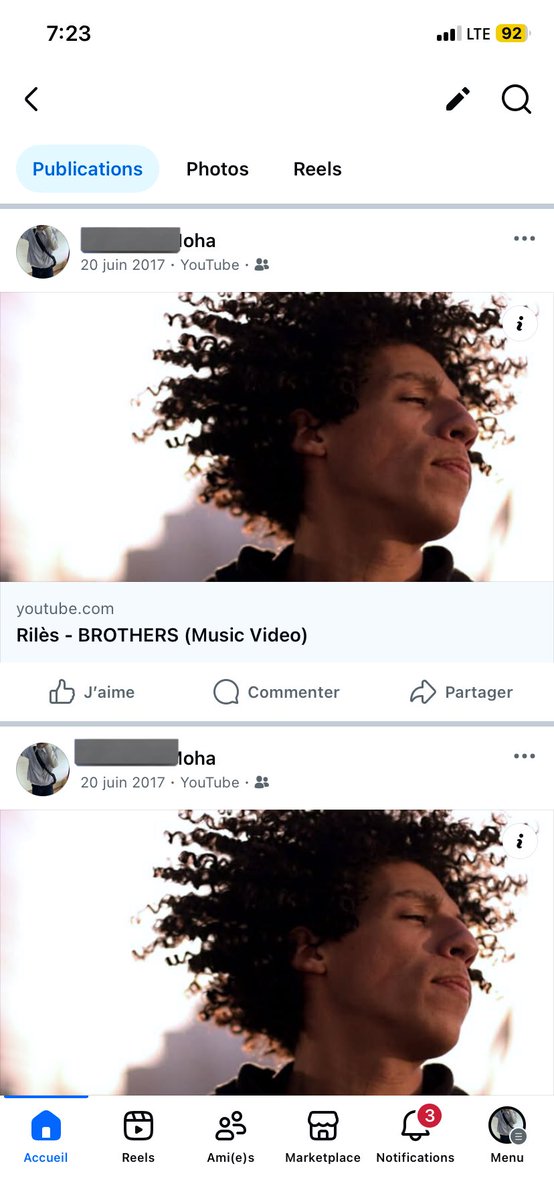 MohaCapter's tweet image. Nous, on repostait Rilès en 2017 sur Facebook