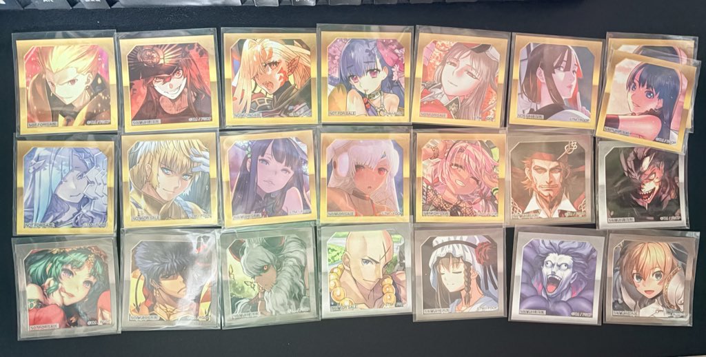 fgo 最終再臨展 河上彦斎 特典ステッカー FGO Fate/Grand Order 最終