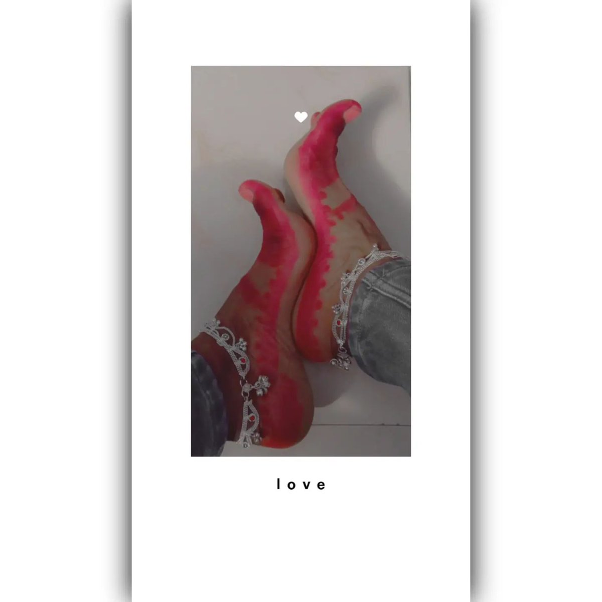AmritaFeetcd's tweet photo. #Anklets https://t.co/va2SmpRoP2