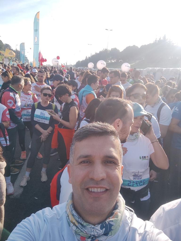 İstanbul maratonu başlıyor 🇹🇷🏃‍♂️