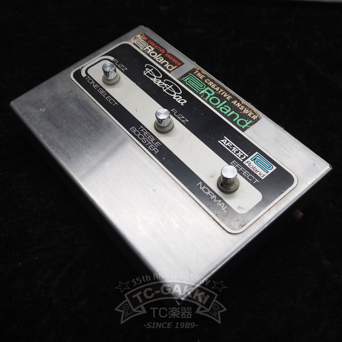 Roland Baa Baa ギターエフェクター ジャパニーズファズの名機「Roland AF-100 BeeBaa」をレビュー