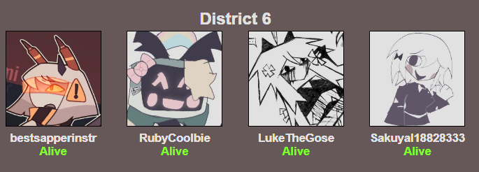 _Alice__FPE_'s tweet image. // District #6

@bestsapperinstr 
@RubyCoolbie 
@LukeTheGose 
@SakuyaI18828333