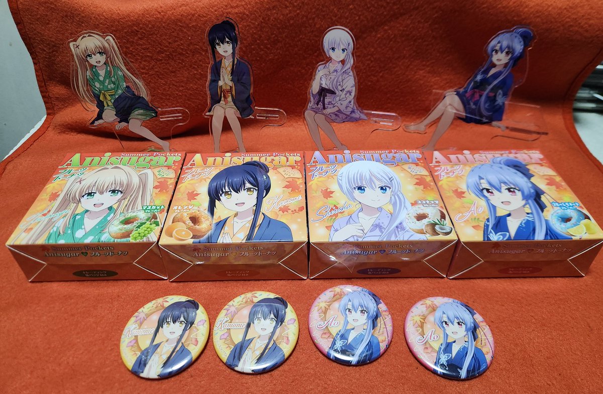 Summer Pockets 〜秋のゆけむり、君と共に〜 アクスタ全種 黒うさぎ on X