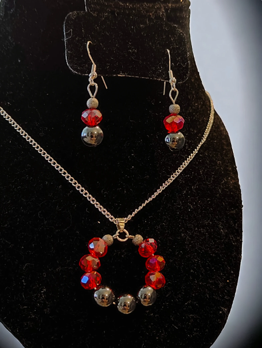 zees_pieces's tweet image. Hematite Bead Necklace and Earring Set: Red or White | Sterling Silver 925 Earring Hooks
ZeesPiecesShop
5 out of 5 stars    
$20.00

👇
zeespiecesshop.etsy.com/listing/150007…

Red or White? #necklaces #earrings #jewelryset #handmade #hematite #beads #beadedjewelry #etsy