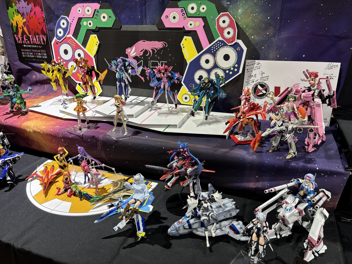 モデフェス中のVFGが大集合！！

終演までラストスパート！！

#モデフェス