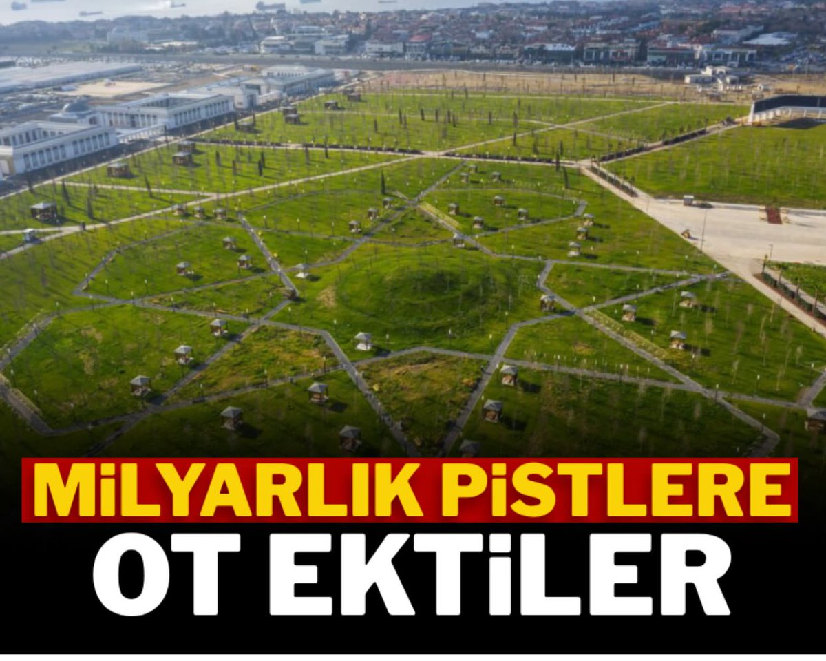 Milyarlarca dolar değerinde, dünyanın en iyi ilk 4 havalimanından biriydi Atatürk Havalimanı…
Yokettiler!!!

Faturayı İstanbullu sandıkta kesince de…
“Hiçbir şey olmasa da bir şey olmuştur” projelerine sığındılar..

“İstanbul’a ihanet ettik, bundan ben de sorumluyum” dediler!!