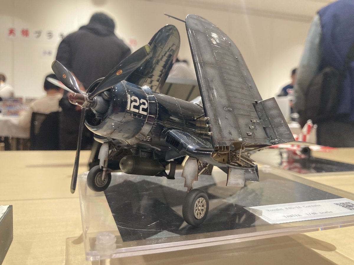 sobCyFebszIIPpd's tweet image. キャンディ塗装の飛行機コルセア
面白いって言われた。
褒め言葉やね。