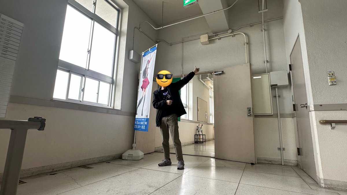 本校舎の3階です！