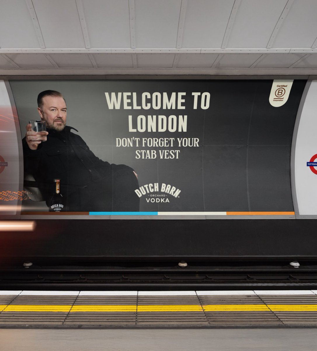On a night where ten people are stabbed on a train, London Mayor <a href="/SadiqKhan/">Sadiq Khan</a> has the nerve to ban <a href="/rickygervais/">Ricky Gervais</a>' advert.