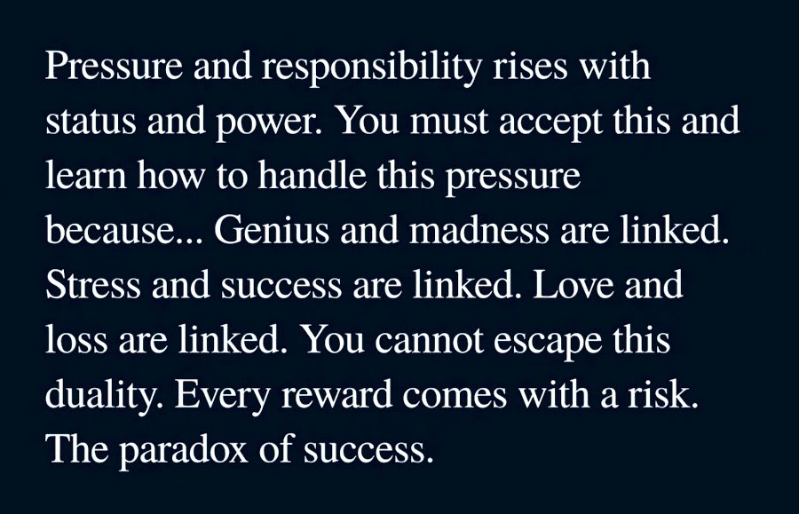 Asmali77's tweet photo. As life expands, challenges grow with it. Pressure isn’t the enemy; it’s proof of purpose. 

The ones who learn to stay calm in chaos, grounded in victory, and steady in loss are the ones who master the balance between pain and power. https://t.co/pXcDyJpATG