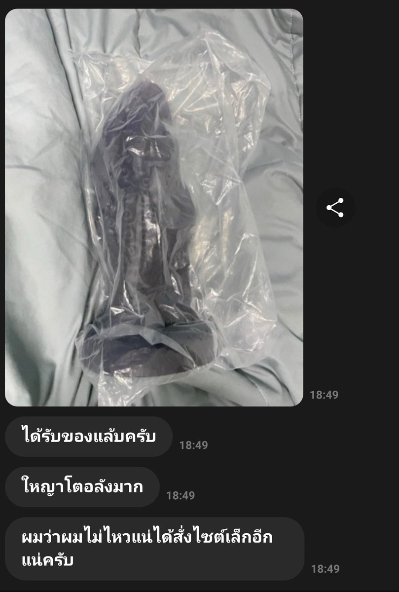 ใหญ่โตรตๆ ไซด์นี้ เท่าต้นขาเลย