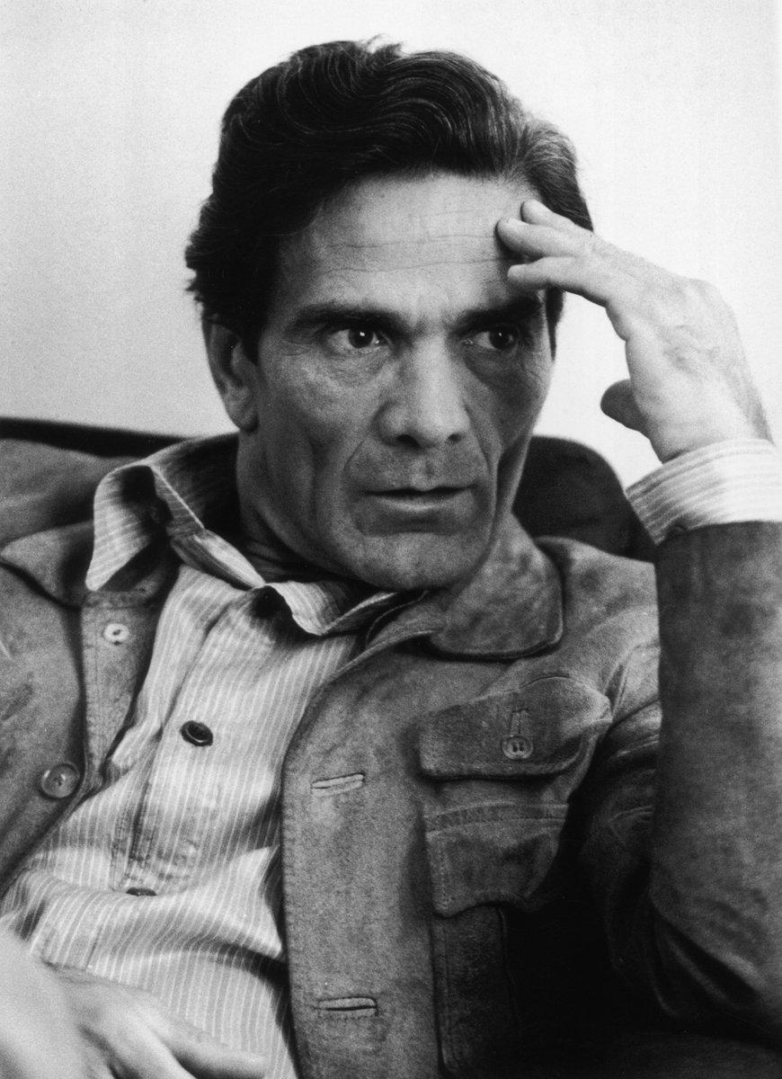 circulodepoesia's tweet image. Pier Paolo Pasolini, a cincuenta años de su asesinato
.
.
.
Lee su invención del idioma español en versión de Antonio Nazzaro
🇮🇹 
circulodepoesia.com/2025/11/hace-c…