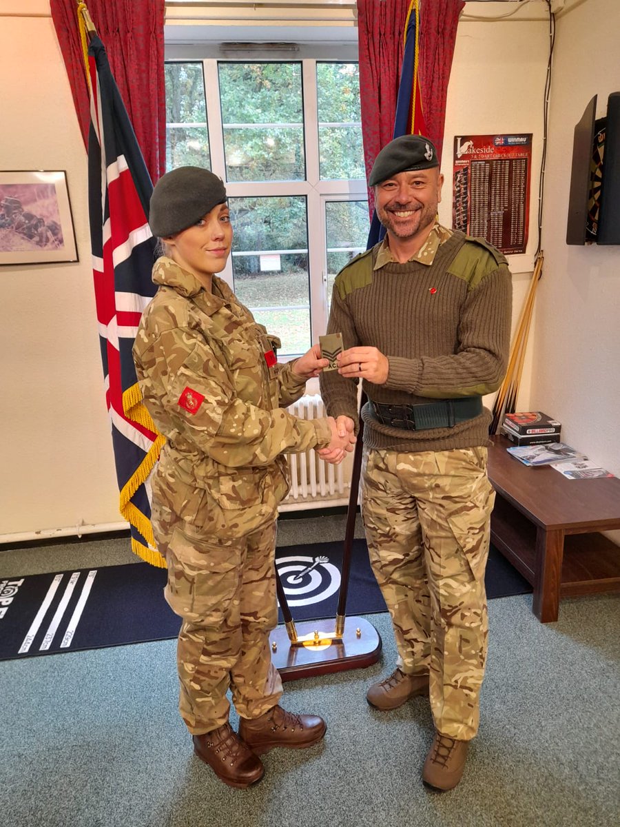 It was great to welcome three new instructors to Dorset ACF yesterday. The beginning, of what I hope, will be a long and rewarding time with this great organisation. <a href="/ArmyCadetsUK/">Army Cadets UK</a> <a href="/Dorsetacf/">Dorset ACF</a>