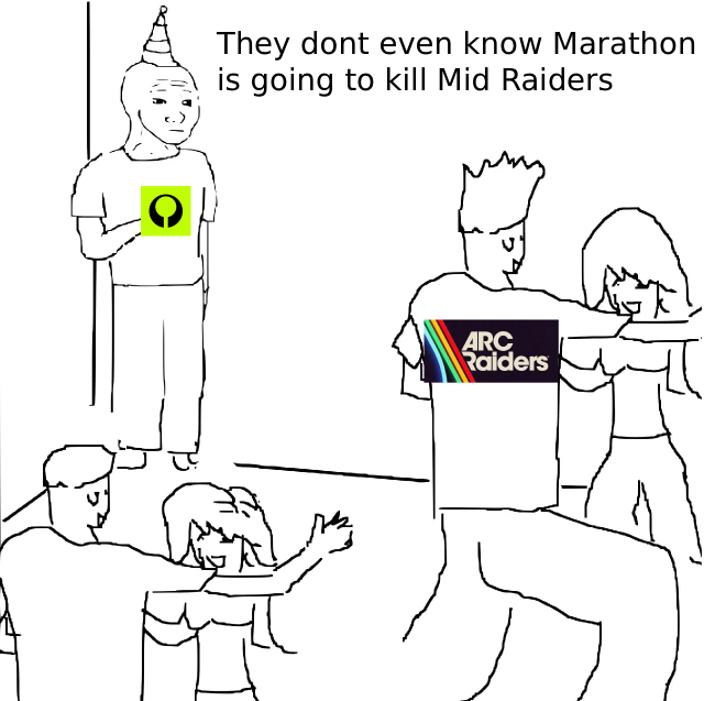 ShemeeFN's tweet image. The people are embracing MNWO (Marathon New World Order) en masse. 

It is only a matter of time before every Arc Raiders install is replaced by Marathon. 

It truly over for Arc Raiders..