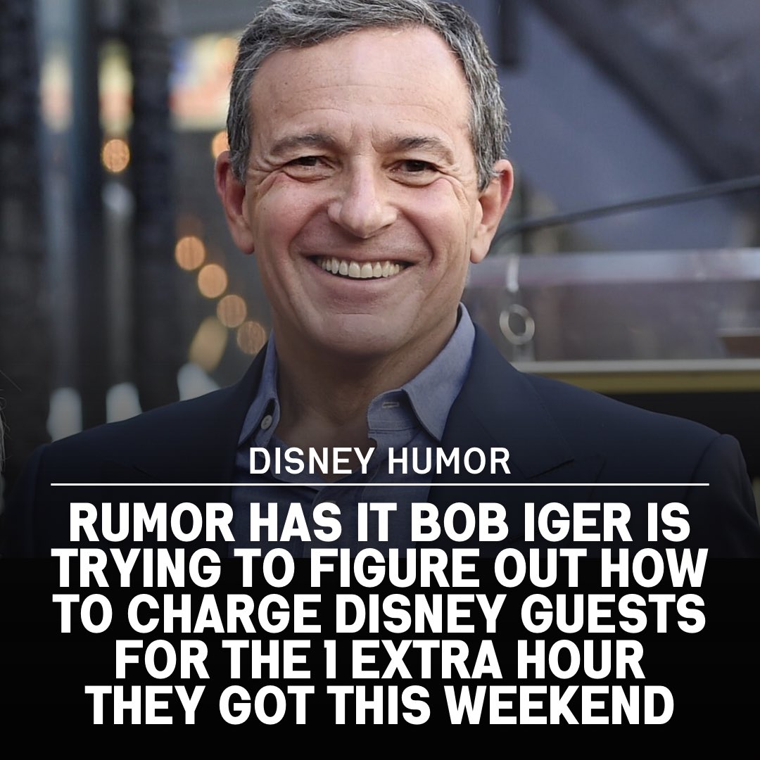 StreamingMagic's tweet image. Disney shareholders are thrilled #DaylightSavingTime #disney #disneyparks