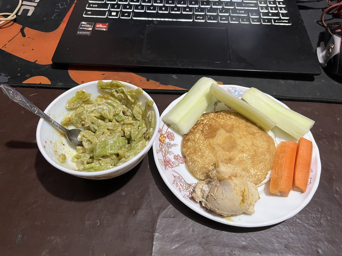 Thanks to almighty Allah 🫶 for the food

Today’s Dinner 🍽️ 

- 🥚 white 
- 🐔 

02 November, 2025

#Carnivore #CarnivoreDiet #AnimalBased #BodyBuilding #Diet #dinnerdate