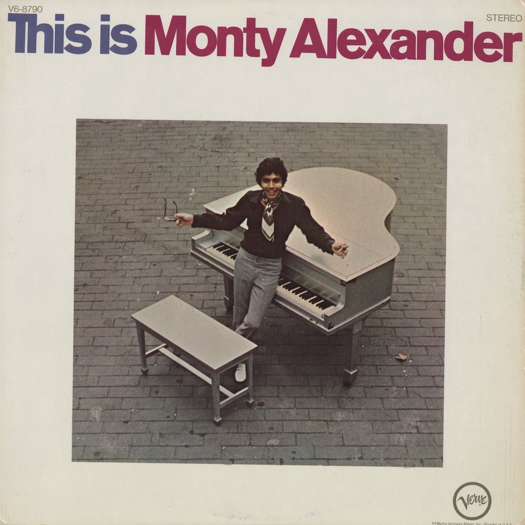 DEV LARGEネタ☆奇跡的極美盤】MONTY ALEXANDER☆RASS MONTY ALEXANDER