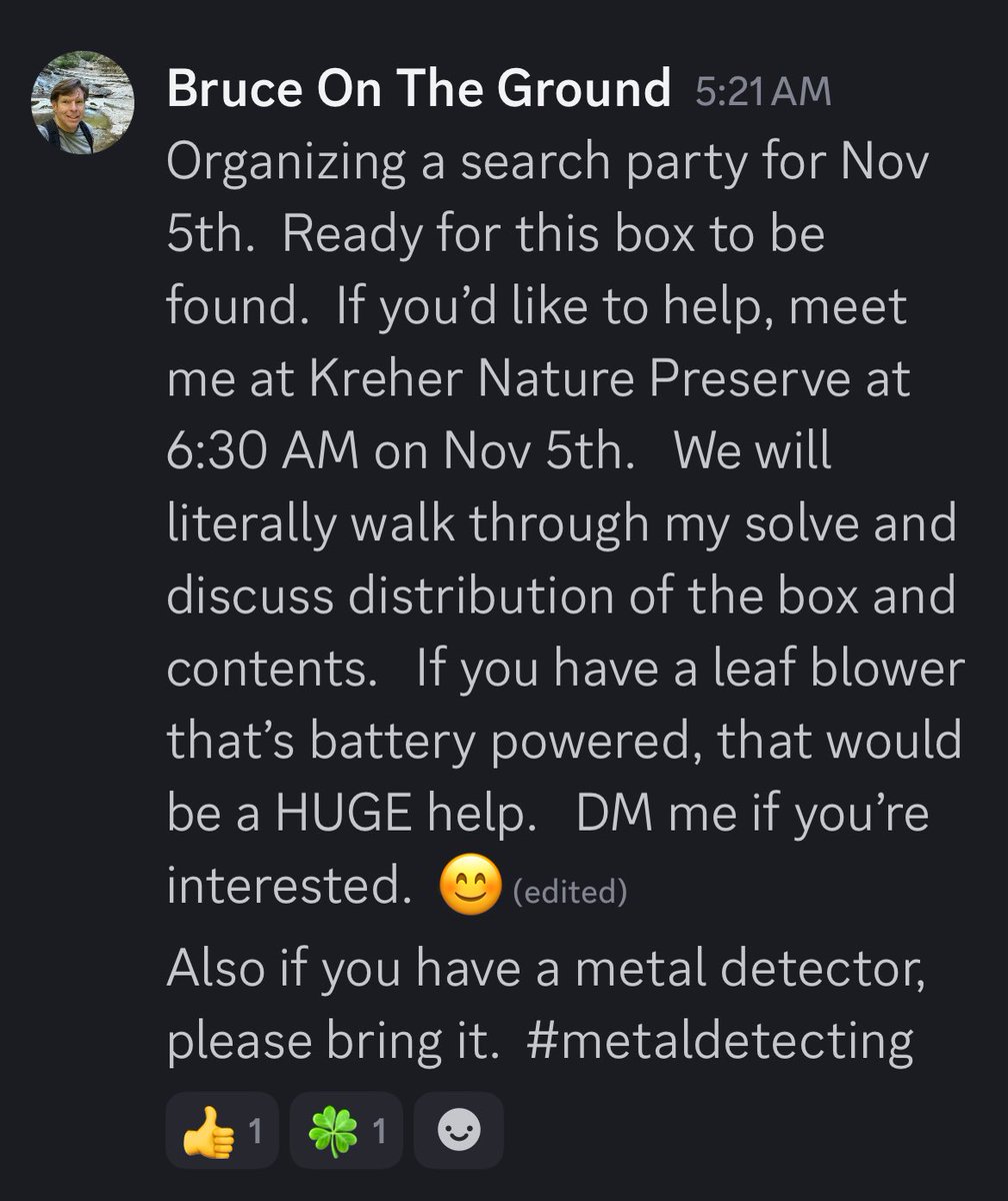 bruce_fike's tweet image. Ready to get the search for the Pokémon treasure box done @JonCollinsBlack!   If you aren’t doing anything this Wednesday, we could use the help!   😝😎👍 #tti #therestreasureinside #pokemonbox #jcb #joncollinsblack #treasurehunt #treasurehunting #auburn #alabama #kreher