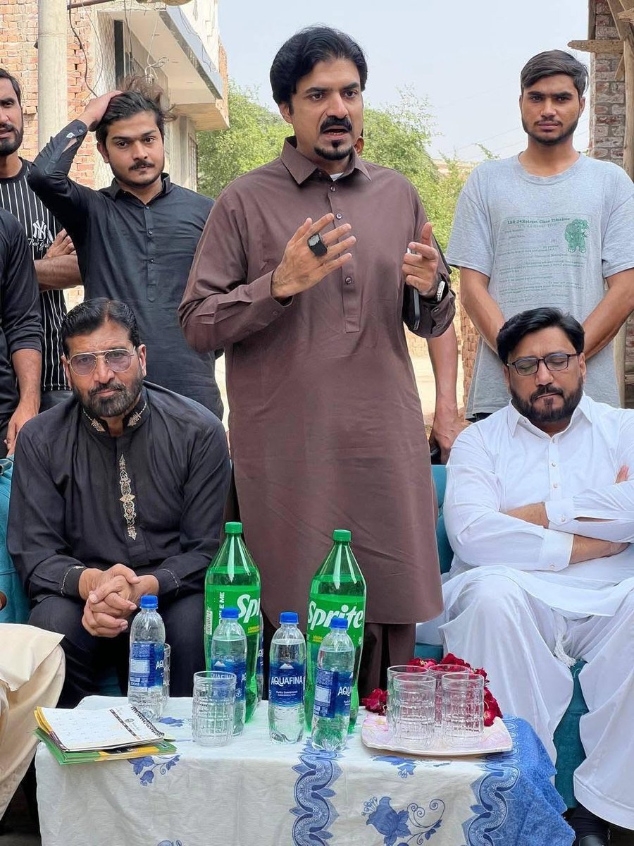 ٹکٹ ہولڈر پی پی -116صدر یوتھ ونگ پنجاب رانا احمد شہر یار خاں صاحب کی رانا ٹاؤن آمد اہلیان نے نہ صرف والہانہ استقبال کیا بلکہ مکمل حمایت کا اعلان بھی کیا