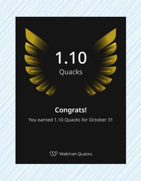 neyshaat's tweet photo. I just got 1.10 Quacks on @wallchain in one day

- Today maybe i trying new thing about algo and post 
many content to see the effect

- Really don't know how people make a post every 30 
mins

I think they don't have a real life😂

So hard challenge but try not to be lazy and doing it