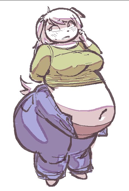 Thriveleak's tweet photo. THREAD : Wafer the Fat White Dog from /feed/ archive https://t.co/AWMDENNvIs
