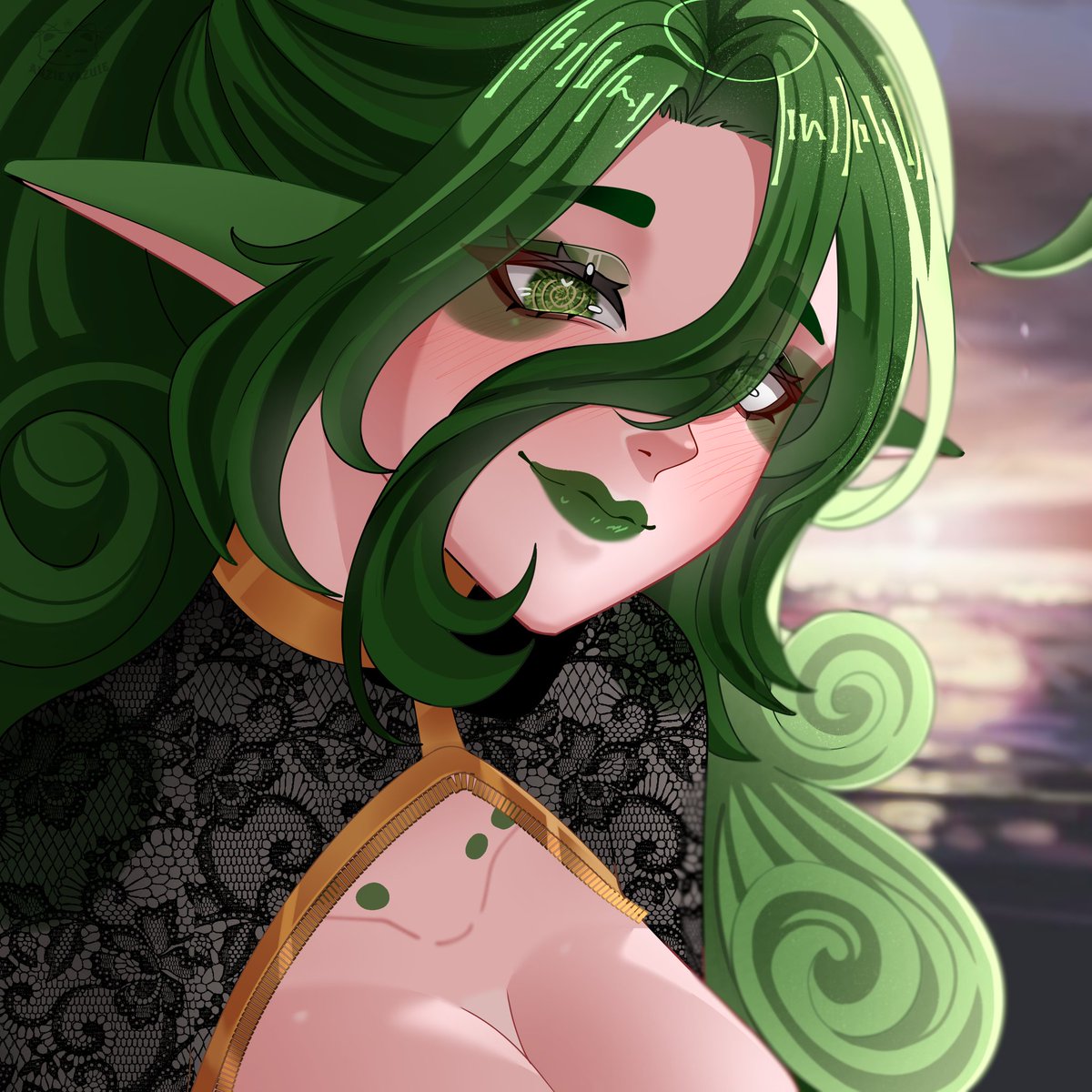 Beautiful piece of art by <a href="/AnzieYazuie/">𝙰𝚗 𝚉𝚒𝚎🦐 ArtizT</a> 
Looks so beautiful, thank you so much!
Please check them out here vgen.co/AnzieYazuie 🫰🏼