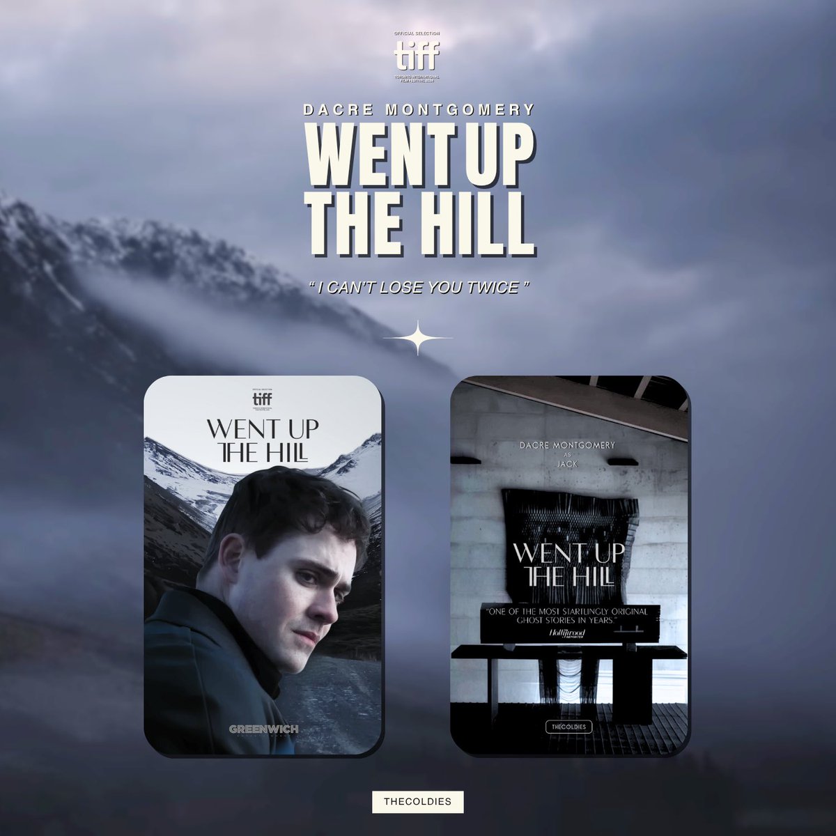 thecoldies's tweet photo. Went Up the Hill (2024)

“I can’t lose you twice.”

ผลงานที่ได้เห็นหน้าเดเคอร์ในรอบ 3 ปี รับบทชายผู้เผชิญกับปมลึกในใจตัวเอง เป็น executive producer เองด้วย หลังจากที่ล่กไปดูในโรงแทบไม่ทันและของที่ระลึกเดียวคือตั๋วโรงหนังที่เผลอโยนใส่เครื่องซักผ้าไป ก็ทำการ์ดเก็บเองเลยแล้วกัน https://t.co/hKmvVKeRgp