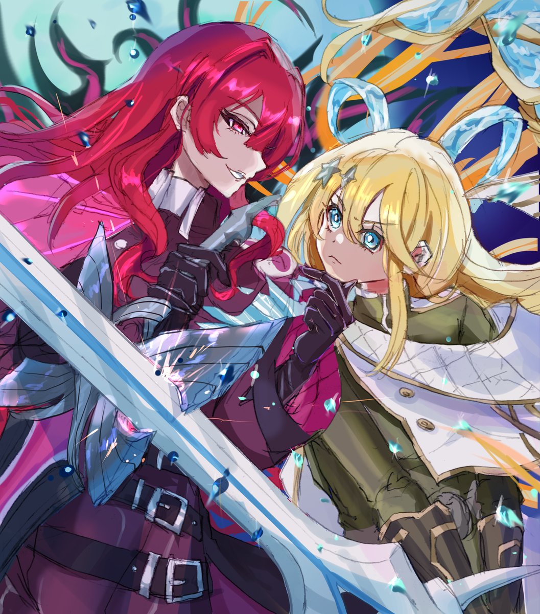 エクソシスター･カルマエル＆ミカエリス
＃OCGファンアート
＃遊戯王