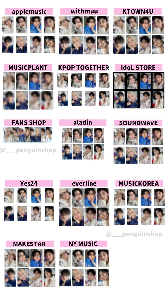 ahof パクハン ハン トレカ 店舗特典 makestarサイン会 アホプ ahof パクハン ハン トレカ 店舗特典 makestarサイン会 アホプ