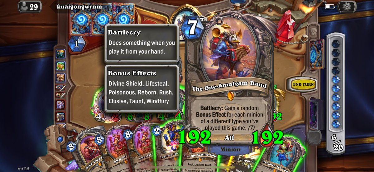 Normal day in Hearthstone