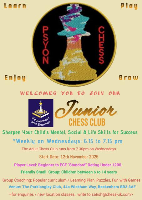 Beckenham and Bromley Chess Club tweet media
