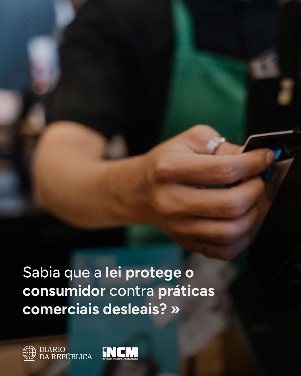 diariorepublica's tweet photo. Aproveite as compras, conhecendo os seus direitos. Lembre-se: a lei protege o consumidor contra práticas enganosas e agressivas 🛍️
Saiba mais aqui: https://t.co/zyRtE8UDJa
#diariodarepublica #direitosdoconsumidor #consumidor #portugal https://t.co/2wawAKq3iM