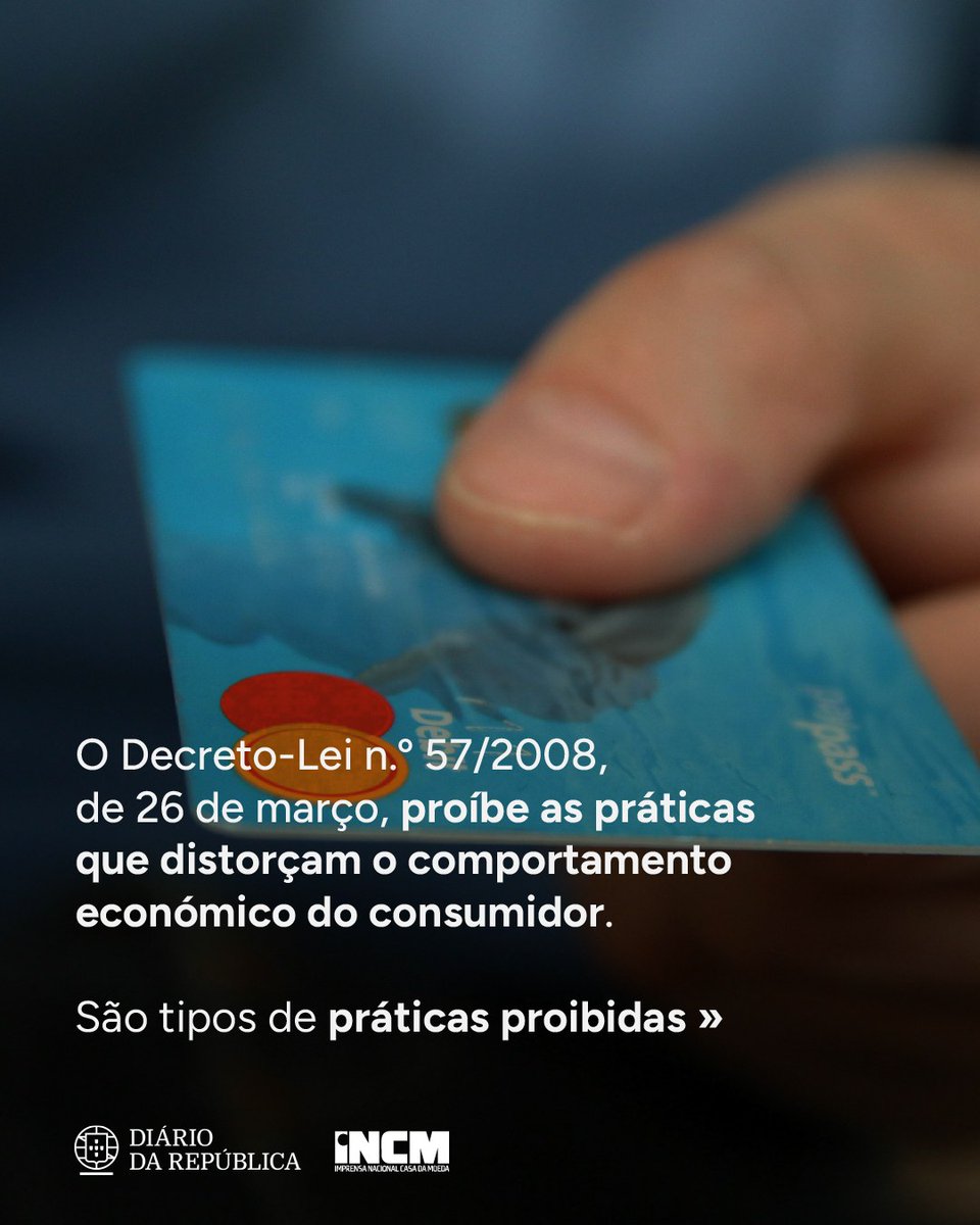 diariorepublica's tweet photo. Aproveite as compras, conhecendo os seus direitos. Lembre-se: a lei protege o consumidor contra práticas enganosas e agressivas 🛍️
Saiba mais aqui: https://t.co/zyRtE8UDJa
#diariodarepublica #direitosdoconsumidor #consumidor #portugal https://t.co/2wawAKq3iM