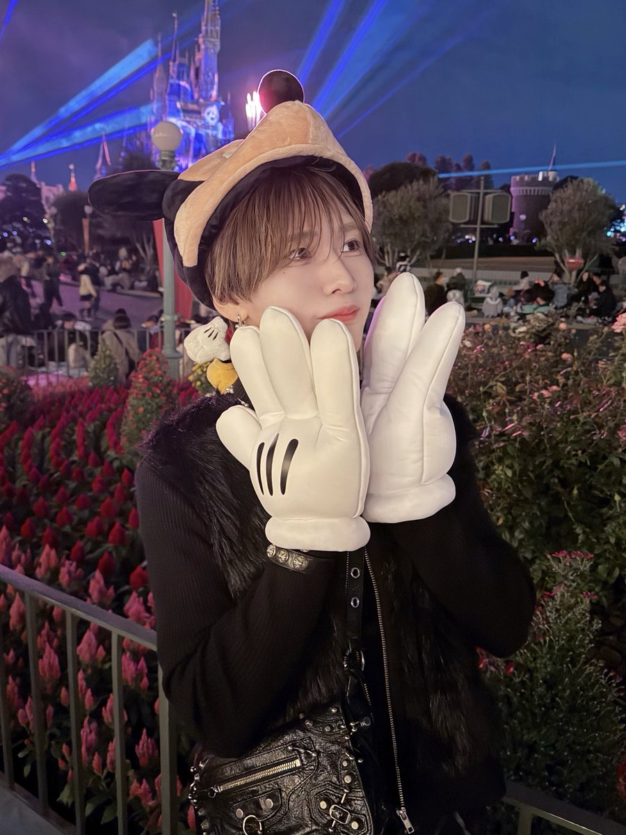 今日はディズニーランド🐭🖤