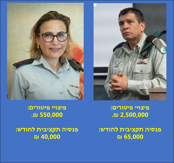 segevafriat's tweet image. אני אומר לכם, 
פערי השכר בין גברים ונשים בצבא זה באמת מזעזע.