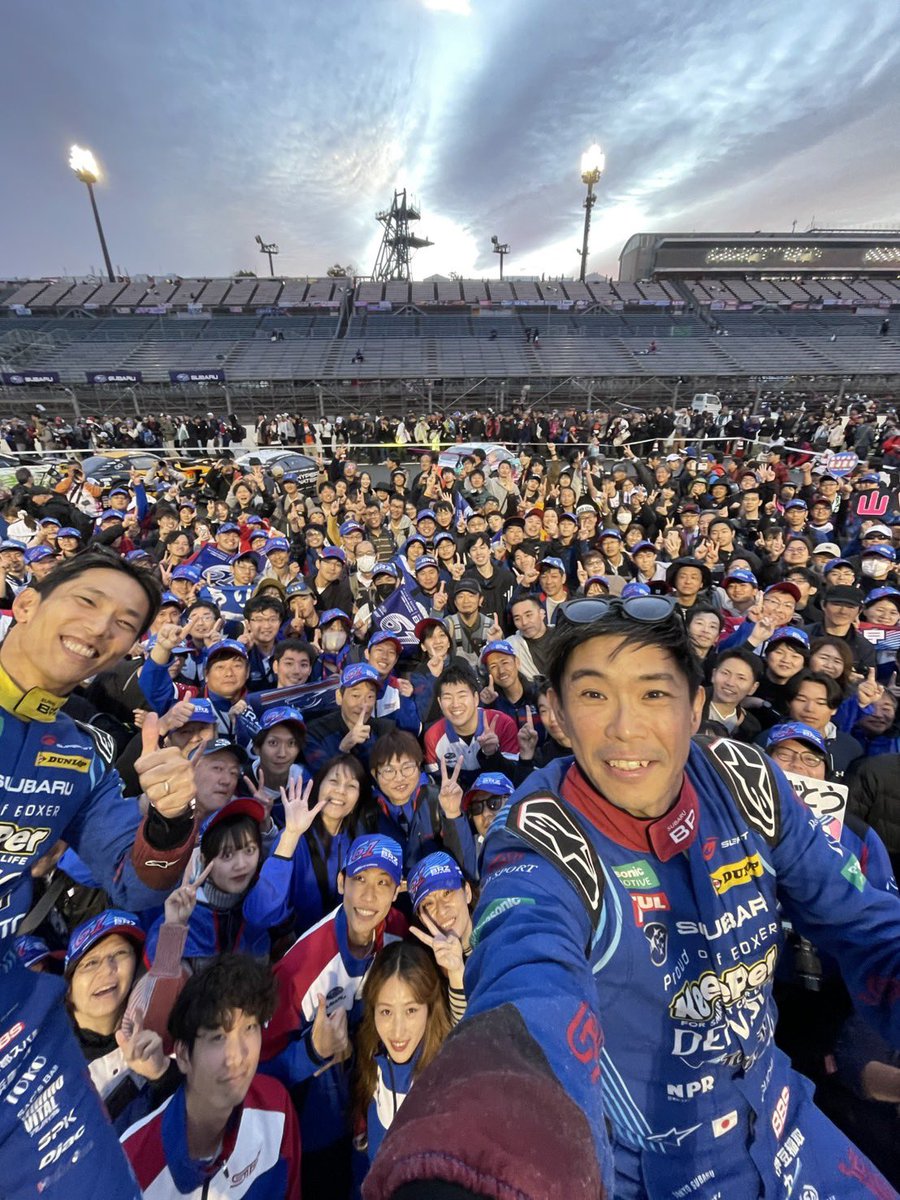 hidekiyamauchi's tweet image. 勝ちたかった。悔しい2位だけど、EJ20のラストレースで戦い切れて良かった。苦しい状況もEJの頑張りのおかげで、後ろからの猛追に飲まれず、2位を守り切ることができました。EJホントにありがとう。
そして今年も1年通して沢山の応援を頂き、スバルファンの皆さん、本当にありがとうございました！！！