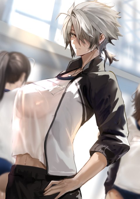 体操着ボーイッシュ