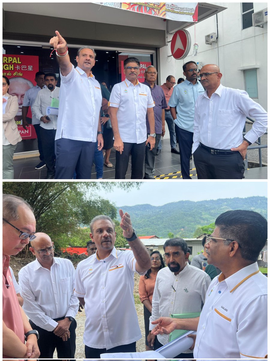 Site visit to the proposed SJK(T) Rajaji land in Air Itam with YB Dato’ Seri Sundarajoo, Dato’ Ir. Rajendran P. Anthony, and Councillor Visvenathan Tangavello.
A key step forward for the Indian community and Penang’s education infrastructure.