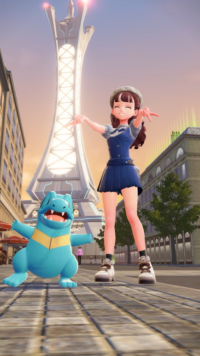 choco_choco__o0's tweet image. 好きなのはピンクだけど、ワニノコに合わせて青コーデ組んでみたやつ🧵