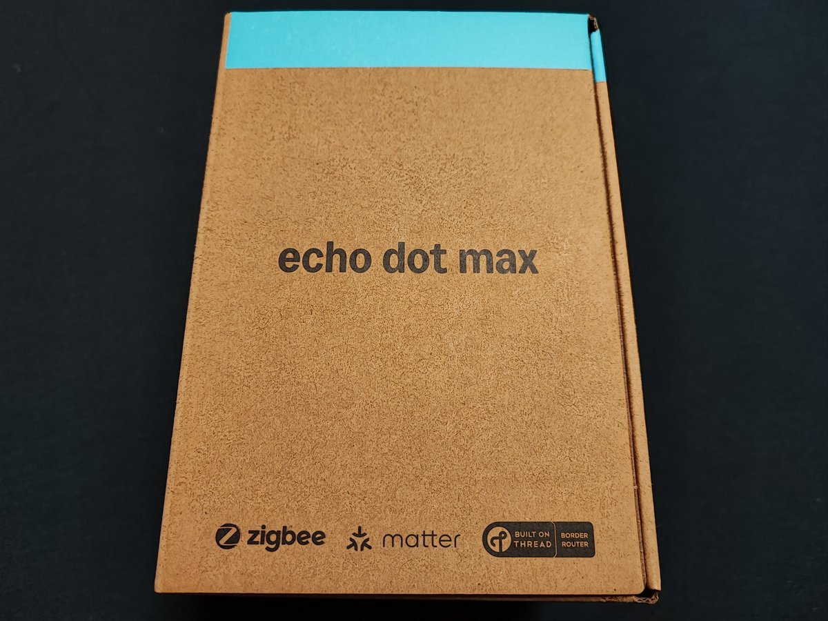 TM_20090211's tweet photo. Amazon Alexa 
Echo Dot Max
zigbee matter
Thread border router https://t.co/tn9mcz5AEm