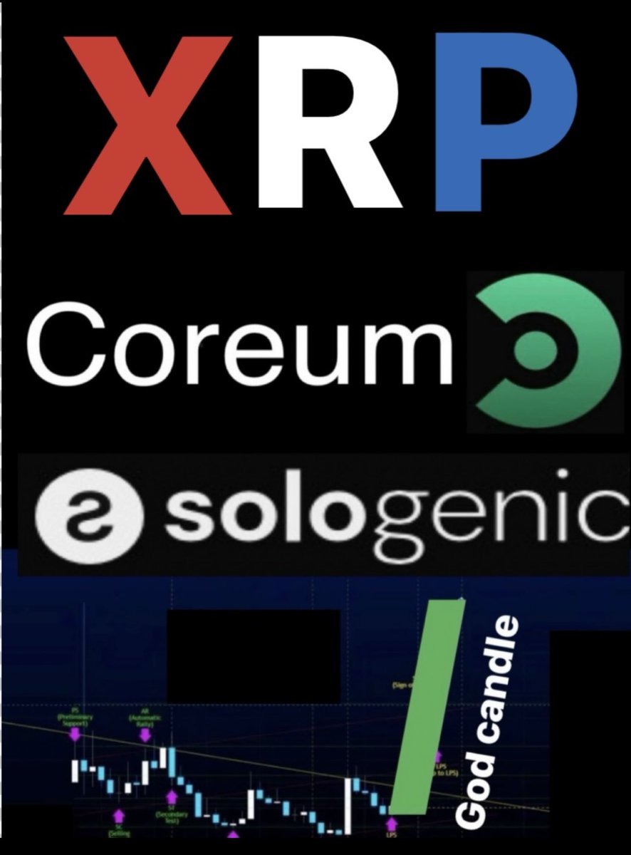 ShawnRouhani's tweet photo. My price prediction for XRP Coreum and Solo and know this if one skyrocket in price the rest will follow because they are all connected in one . XRP over $150 Coreum over $25 and Solo over $125 in less then a year from today and we could see it happen much earlier and it could go much higher depending on so many factors best believe!