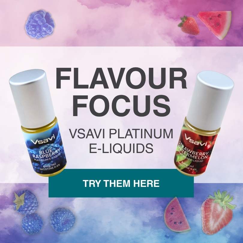 pureeliquids's tweet image. Discover why our two newest VSAVI Platinum vape juices – #StrawberryWatermelon and #BlueRaspberry – are bursting with vibrant, fruity sweetness and perfectly balanced.

Try these new flavours:
ow.ly/tp6A50Xhn0A

#pureeliquidsuk #vaping #vsavi #eliquid #newflavours