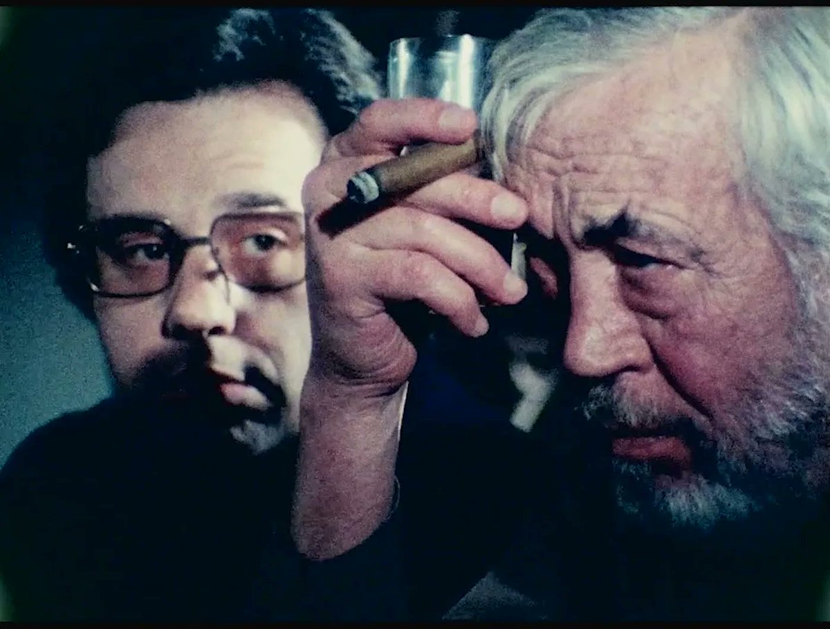 Seven years ago today, Orson Welles’ final major film, THE OTHER SIDE OF THE WIND, debuted on Netflix. Heartfelt thanks to Frank Marshall, Filip Jan Rymsza, Bob Murawski and the late Michel Legrand, Mo Henry and Peter Bogdanovich.👏👏👏