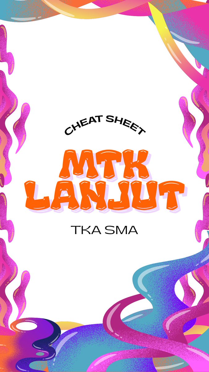 apaancuyy's tweet photo. Kumpulan Cheat Sheet MTK Lanjut TKA SMA 2025

Kumpulan Cheat Sheet, Trik, Modul, Soal dan Pembahasan selengkapnya untuk membantu sistem kebut semalam di https://t.co/PSRAgZ5MdG

#TKASMA #UNSMA #TKA #studytwt #utbk #PTN #ambistwt https://t.co/27enbMGm8k