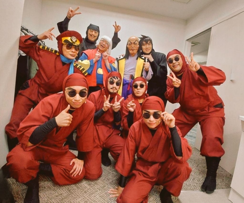 遅くなりましたが、大阪公演2日目ありがとうございました！
早くも明日大阪ラスト！！
最後まで、駆け抜けます！🍄

 #忍ミュ