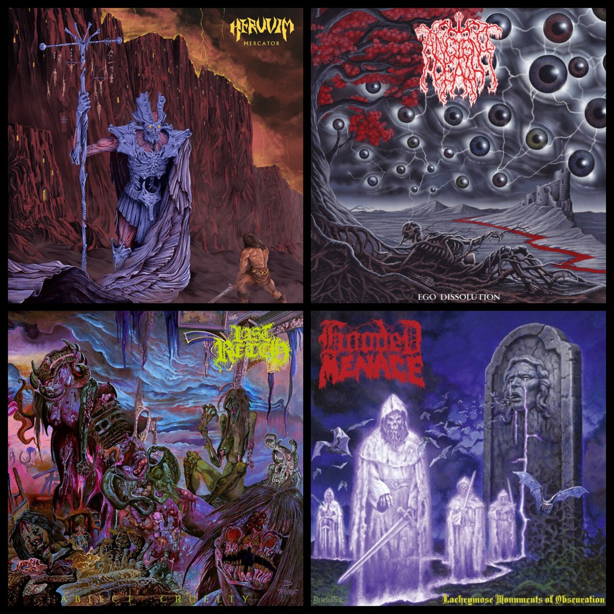 My top 4 death metal albums of '25 so far