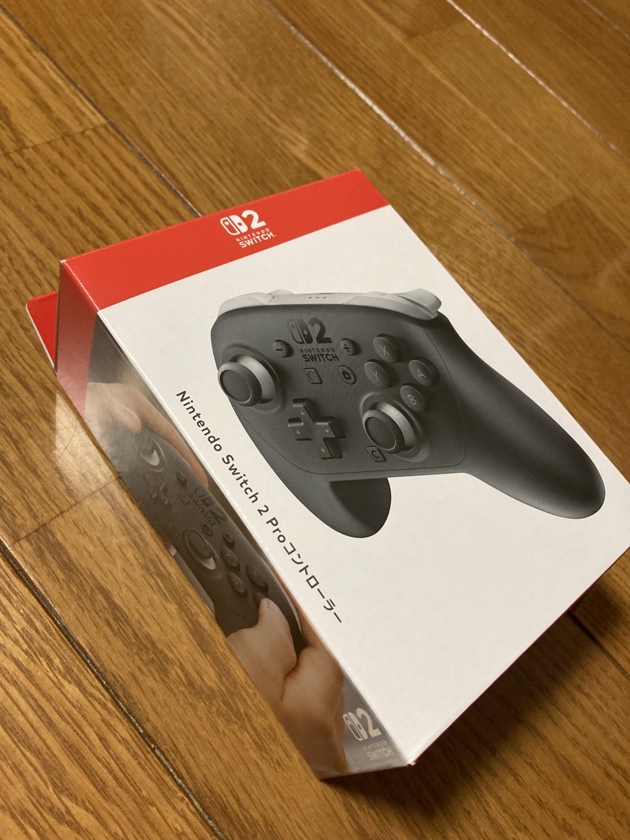 GameMusicSpirit's tweet photo. Proコン買ってきました。これで準備万全。
そろそろ本体届いていいんですよ😅
（まだ届いていない） https://t.co/0QGgIla31J