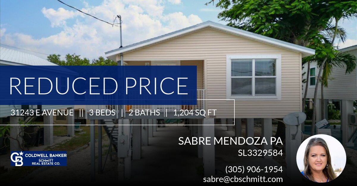 squeeksdoza's tweet photo. 📍 Reduced Price 📍 This recently reduced home at 31243 E Avenue in Big Pine won't last long, so, don't wait to set up a showing! Reach out here or at (305) 906-1954 for more information! https://t.co/7VecfdJ7RT https://t.co/mlVjZVx667