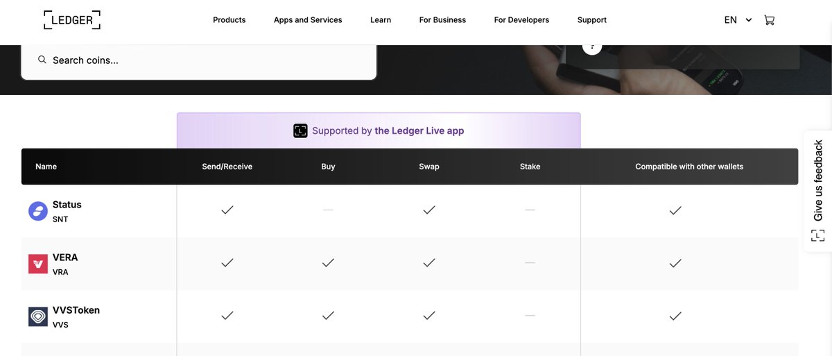 Big news for the $VRA fam 🔥

Verasity has officially been added to <a href="/Ledger/">Ledger</a> meaning you can now buy, swap, send and receive directly in Ledger Live.

This isn’t just another listing, it’s mainstream accessibility. Ledger is one of the most trusted names in crypto security, and