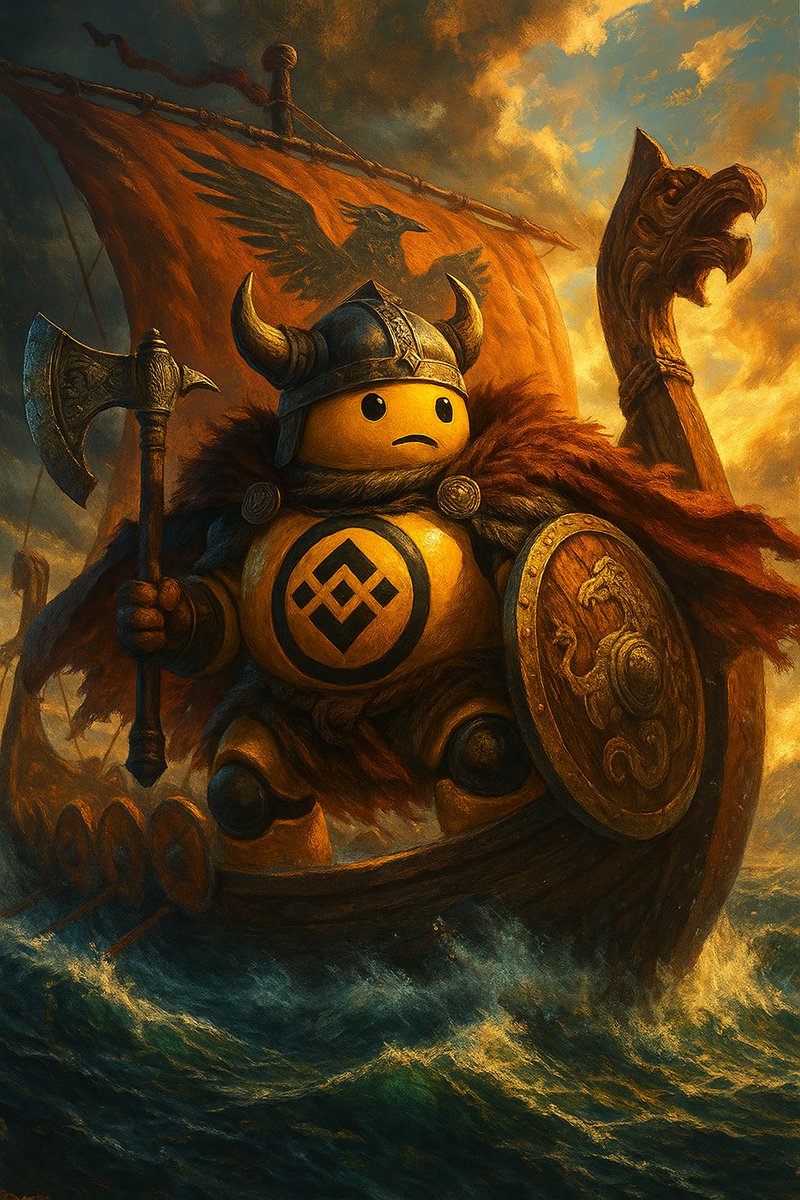 $BINA charges into Valhalla’s gates, shield up, sword gleaming in the BNB meme fog! From humble ape origins to Odin’s feast hall. This meme will pump harder than Thor’s hammer!🛡️⚡#BNB <a href="/four_meme_/">Four.Meme</a> <a href="/cz_binance/">CZ 🔶 BNB</a> $PALU